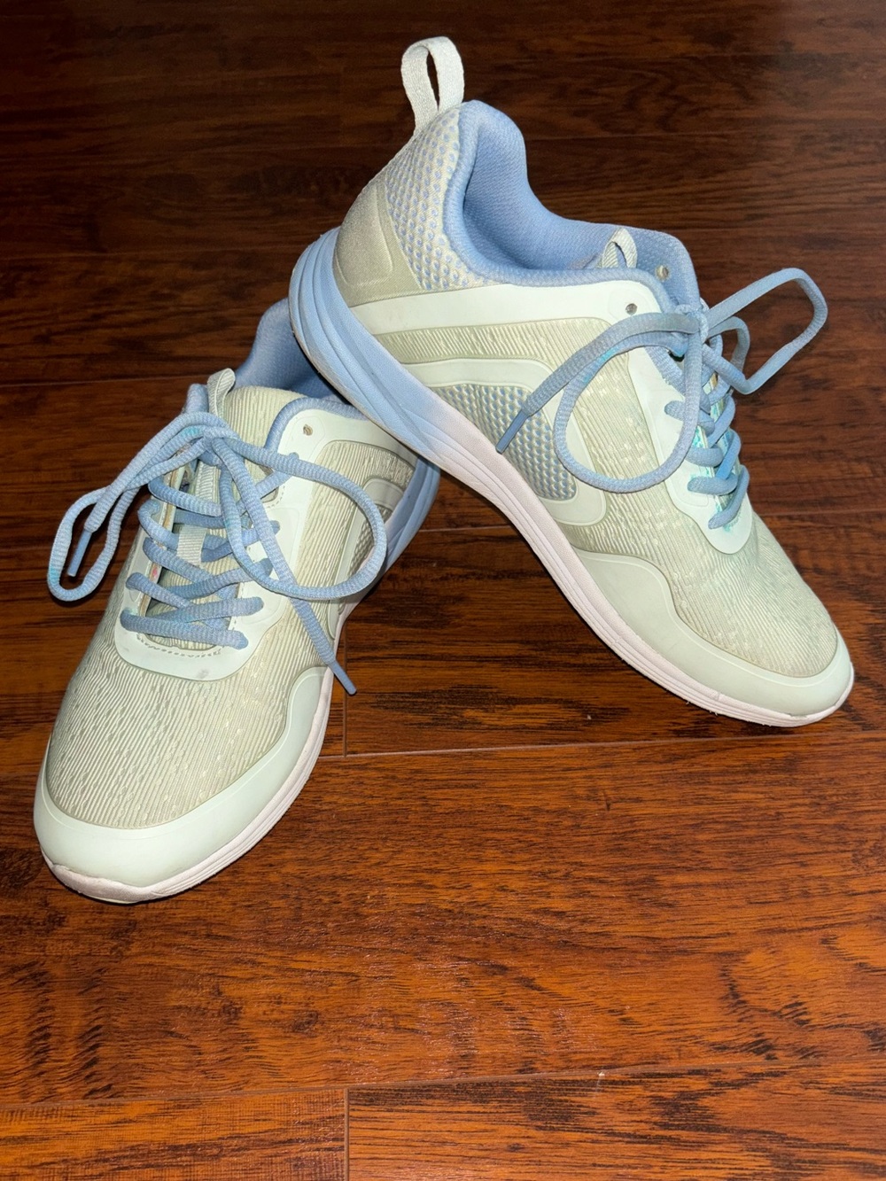 Vionic Jojo Ombre Trainer Sneakers Seafoam Green Blue Athletic Walking Shoes
